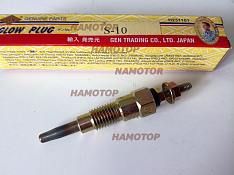 Свеча накаливания YANMAR 3TNV70. 3TNV76. 3TNE74. 3TNV74. 3TNA75, 3TN84, 3TN66, 3TNA72. 3TNE68. 3TN72. 3TN75. 3TNA70. 3TN80. 3TNB80  PS-210, S-10, Y-702U, 129155-77801,  10.0V 
